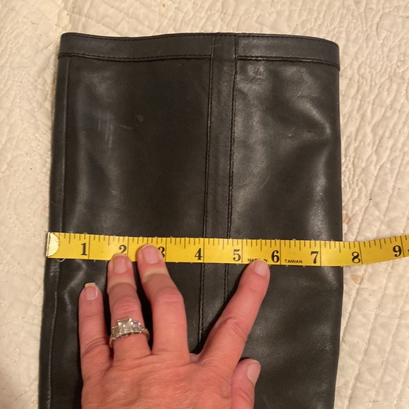 Coach Tall Marlena Leather Knee High Riding Boots 9.5 - Picture 9 of 11